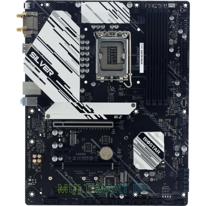 Материнская плата BIOSTAR B760A-Silver ver. 5.0